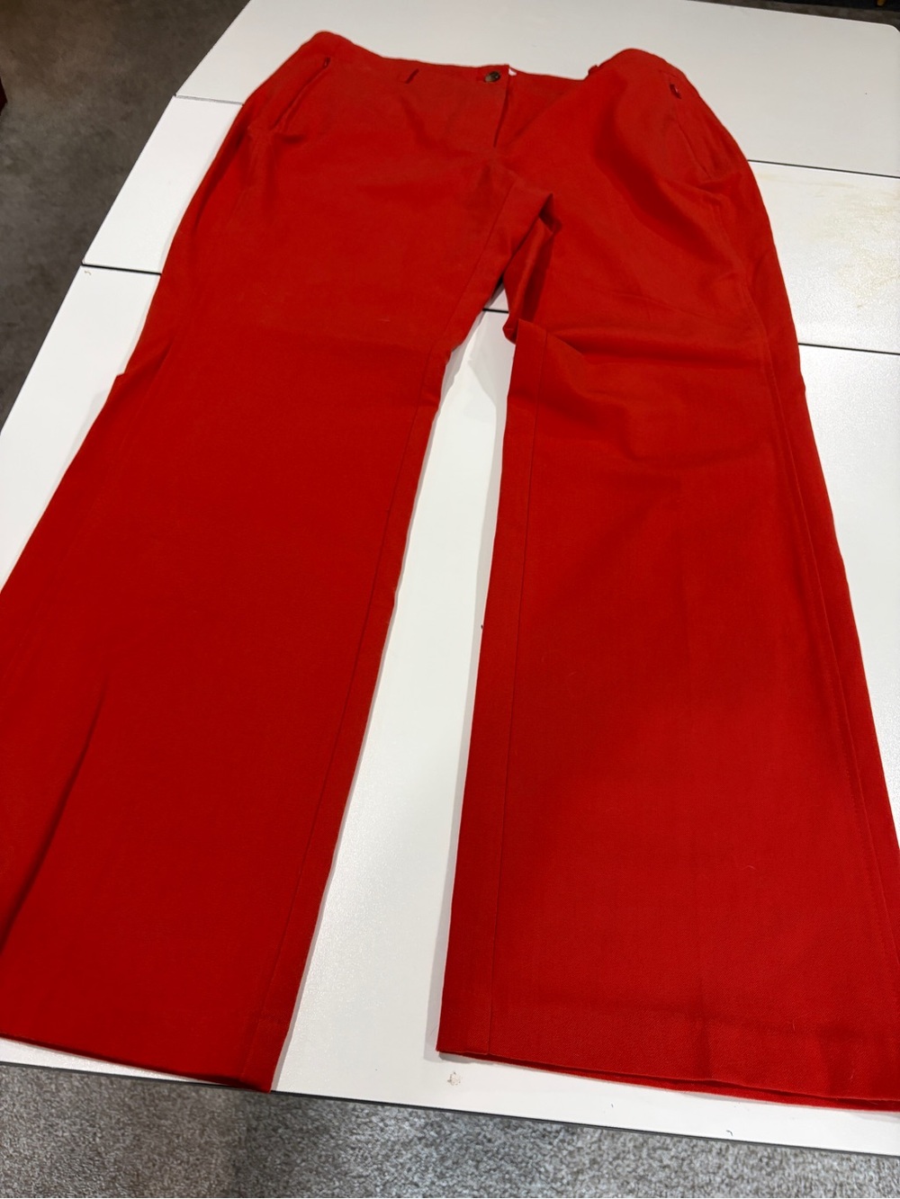 J. Jill Red Boot Cut Pants